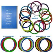 29-different-3D-filament-colors-Why-settle-on-twelve-Is-your-creativity-limited-by-colors-You-get-5-Glow-in-Dark-3-Fluorescent-4-Transparent-17-Radiant-colors-ABS-175-Bonus-print-surface-0