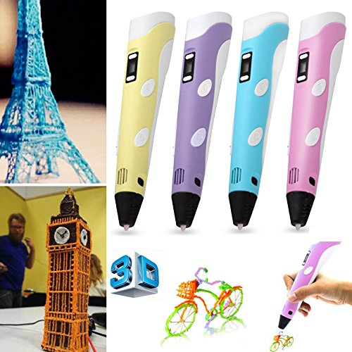  3Doodler 3D Printing Pen with 50 Strands of Plastic