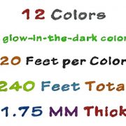 3D-Pen-Filament-Printing-Refills-ABS-Scribbler-20FT-each-12-Color-Glow-in-Dark-0-3