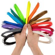 3D-Pen-Filament-Refills-15-Colors-INCLUDES-3-GLOW-IN-THE-DARK-21-Feet-Per-Colour-Smoothest-ABS-Plastic-175mm-Around-BONUS-200-Stencils-Ebook-0