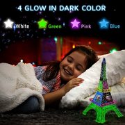 3D-Pen-Filament-Refills-175mm-ABS-280-Linear-Feet-20-foot-each-Total-14-Different-colors-fun-pack-4-Glow-In-The-Dark-Colors-175-FREE-Stencils-eBook-Included-0-0
