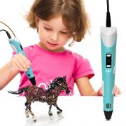 3D-Pen-Filament-Refills-175mm-ABS-280-Linear-Feet-20-foot-each-Total-14-Different-colors-fun-pack-4-Glow-In-The-Dark-Colors-175-FREE-Stencils-eBook-Included-0-1
