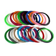 3D-Pen-Filament-Refills-20-STENCIL-EBOOK-BONUS-GLOW-IN-THE-DARK-COLOR-INCLUDED-175mm-ABS-345-Linear-Feet-Total-of-15-Different-Colors-in-23-Foot-Lengths-0-1
