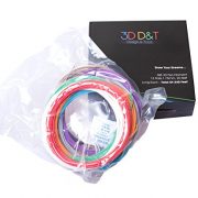 3D-Pen-Filament-Refils-20-Feet-Of-12-Unique-Colors-240-Linear-Feet-Of-175MM-Diameter-ABS-Plastic-In-Total-Suitable-For-Desktop-3D-Printers-Top-Quality-Material-For-Doodling-With-Free-Stencil-E-Book-0-0