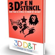3D-Pen-Filament-Refils-20-Feet-Of-12-Unique-Colors-240-Linear-Feet-Of-175MM-Diameter-ABS-Plastic-In-Total-Suitable-For-Desktop-3D-Printers-Top-Quality-Material-For-Doodling-With-Free-Stencil-E-Book-0-3