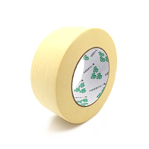 3DTOP-Heat-Crepe-Paper-Tape-Resistant-High-Temperature-Painters-Tape-48mm50m-for-3D-Printer-Heated-Bed-0-0