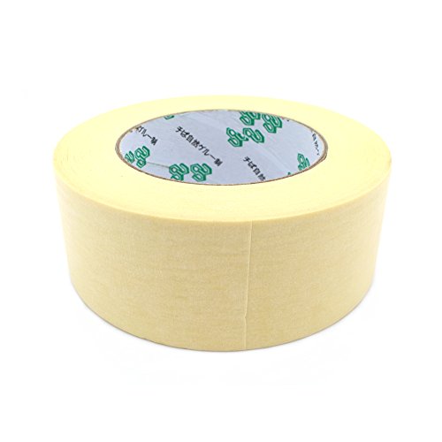 3DTOP-Heat-Crepe-Paper-Tape-Resistant-High-Temperature-Painters-Tape-48mm50m-for-3D-Printer-Heated-Bed-0