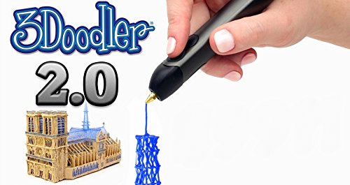 3Doodler-20-FOUR-PIECE-BUNDLE-3doodler-20-3d-Printing-Pen-75-Strands-of-3Doodler-Plastic-Filament-25-PLA-25-ABS-25-Glow-in-the-Dark-3doodler-20-DoodleStand-3doodler-20-Nozzle-Set-0-1