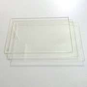 6-x-9-150mm-x-230mm-Borosilicate-Glass-Plate-Bed-w-Flat-Polished-Edge-for-Flashforge-Creator-Makerbot-Replicator-3D-Printer-3-Pack-0