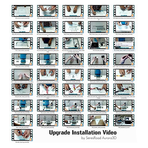 Aurora3D-DIY-RepRap-Prusa-I3-3D-Printer-by-SeresRoad-79-x79-x-71-Build-Volume-Heated-Bed-Support-ABS-and-PLA-Filament-Upgrade-Assembly-DirectionsInjection-Molded-2014-Newest-Desktop-Starter-Bundle-Kit-0-5