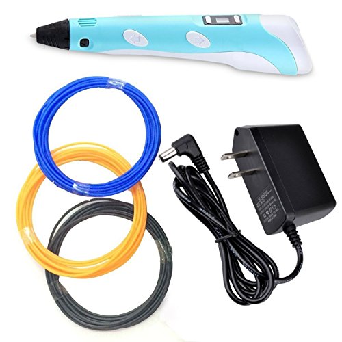 Chaomingzhen-Newest-Version-3D-Printing-Pen-With-LCD-Screen-for-Doodling-Drawing-3D-Pen-Tool-with-3-175mm-ABS-Filament-Best-Birthday-DIY-Toy-for-Kids-with-LED-Display-3D-Printers-0-0