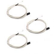 CycleMore-3-PCS-NTC3950-Thermistor-100K-for-RepRap-3D-Printer-Prusa-Extruder-or-Heated-Bed-pre-wired-with-Teflon-Insulated-Wiring-0