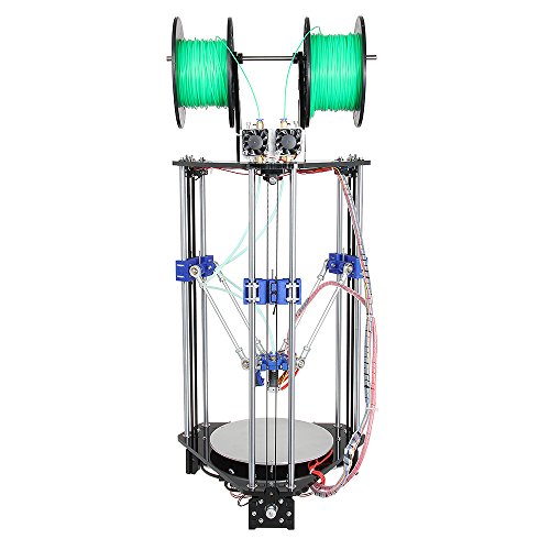 Geeetech-Delta-Rostock-Mini-G2s-3D-PrinterDouble-ExtruderSupport-4-MaterialsAuto-Level-0-1