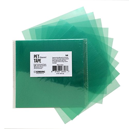 Gizmo-Dorks-Polyester-Film-PET-Tape-for-3D-Printers-and-Printing-625-x-625-inches-10-sheets-per-pack-0