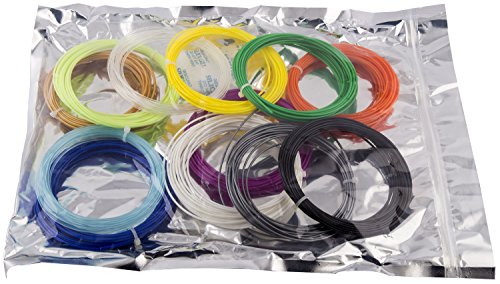 HATCHBOX-3D-PEN-ABS175-SMP-ABS-3D-Pen-Filament-Dimensional-Accuracy-005mm-044lbs-Total-175mm-12-Color-Sample-Pack-20-Feet-Per-Color-0-0