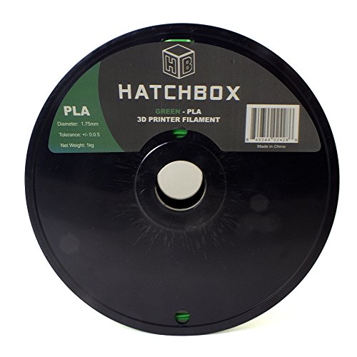 HATCHBOX-3D-PLA-1KG175-GRN-PLA-3D-Printer-Filament-Dimensional-Accuracy-005-mm-1-kg-Spool-175-mm-Green-0-0
