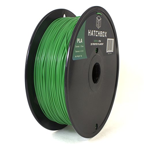 HATCHBOX-3D-PLA-1KG175-GRN-PLA-3D-Printer-Filament-Dimensional-Accuracy-005-mm-1-kg-Spool-175-mm-Green-0