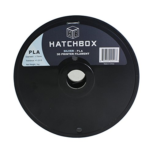 HATCHBOX-3D-PLA-1KG175-SLV-PLA-3D-Printer-Filament-Dimensional-Accuracy-005-mm-1-kg-Spool-175-mm-Silver-0-0