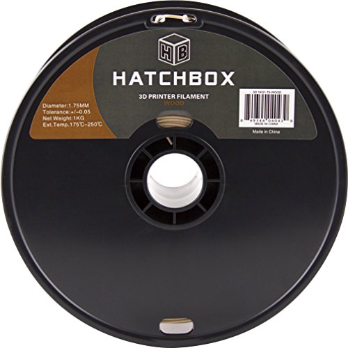 HATCHBOX-3D-WOOD-1KG175-3D-Printer-Filament-Dimensional-Accuracy-005mm-175-mm-1-kg-Spool-Wood-0-0
