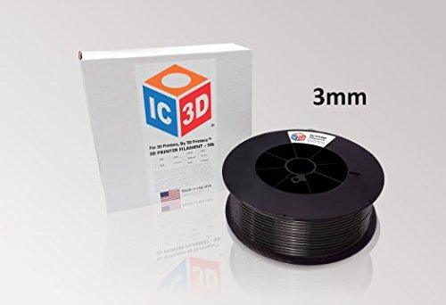 IC3D-High-Quality-Black-3mm-ABS-3D-Printer-Filament-Dimensional-Accuracy-005mm-Professional-Grade-3D-Printing-Filament-MADE-IN-USA-0