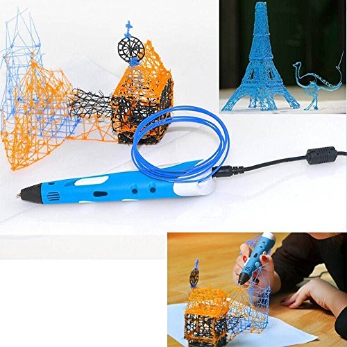 Manve-Intelligent-3D-Printing-Pen-3D-Drawing-and-Doodle-Model-Making-Arts-Crafts-Drawing-ABS-Fibrous-Material-and-Power-Supply-Promote-Childrens-Brain-Development-Most-Suitable-DIY-Gift-0-4