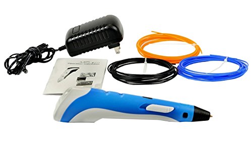 Manve-Intelligent-3D-Printing-Pen-3D-Drawing-and-Doodle-Model-Making-Arts-Crafts-Drawing-ABS-Fibrous-Material-and-Power-Supply-Promote-Childrens-Brain-Development-Most-Suitable-DIY-Gift-0-5