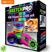 NONTOXIC-3D-Pen-Filament-Refill-Kit-20-Colors-500-Feet-Universal-175mm-PLA-Filament-25-Per-Color-SketchPro-0