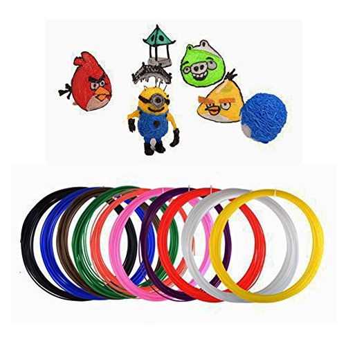 New-Wayzon-ABS-175mm-3D-Printer-Pen-Filament-Refills-Plastic-Safe-Drawing-Printing-Consumables-Material30-Feet10m-1pc-Black-0-1