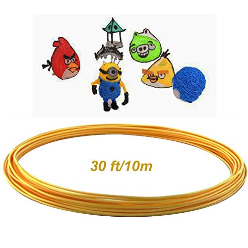 New-Wayzon-ABS-175mm-3D-Printer-Pen-Filament-Refills-Plastic-Safe-Drawing-Printing-Consumables-Material30-Feet10m-1pc-Gold-0