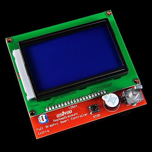 OSOYOO-3D-Printer-Kit-with-RAMPS-14-Controller-Mega-2560-board-5pcs-A4988-Stepper-Motor-Driver-with-Heatsink-LCD-12864-Graphic-Smart-Display-Controller-with-Adapter-For-Arduino-RepRap-0-2