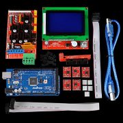 OSOYOO-3D-Printer-Kit-with-RAMPS-14-Controller-Mega-2560-board-5pcs-A4988-Stepper-Motor-Driver-with-Heatsink-LCD-12864-Graphic-Smart-Display-Controller-with-Adapter-For-Arduino-RepRap-0-7