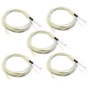 Ocr-TM-5-Pcs-1M-NTC3950-Thermistors-for-Reprap-3d-Printer-Extruder-or-Heated-Bed-Pre-wired-with-Teflon-Insulated-Wiring-0
