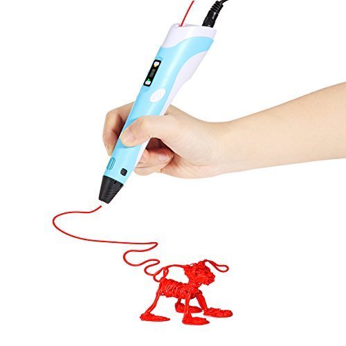 Ohuhu-3D-Printing-Pen-Drawing-Pen-with-LCD-Screen-with-3-Loops-of-10meter-175mm-PLA-Filament-0-4