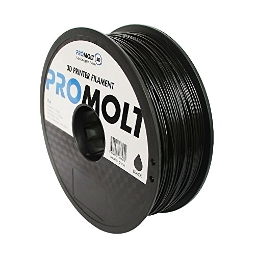 Professional-Black-175mm-PLA-3D-Printer-Filament-1kg-22lb-Filament-Weight-005mm-Tolerance-by-ProMolt-3D-0