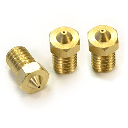 SODIALR-3PCS-Nozzle-04mm-for-RepRap-3D-Printer-Hot-End-compatible-with-E3D-Golden-0-0