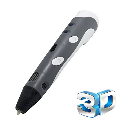 Samto-3D-Pen-for-3D-Printing-and-Drawing-with-3-Loops-of-ABS-Filament-Grey-0