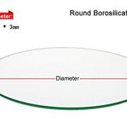 Signswise-Clear-Borosilicate-Glass-for-3d-Printers-Round-200mm-3mm-Thick-Boro-Glass-0