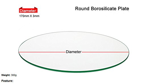 Signswise-Clear-Borosilicate-Glass-for-FlashForge-Creator-series-3d-Printers-Diameter170mm-3mm-Thick-0