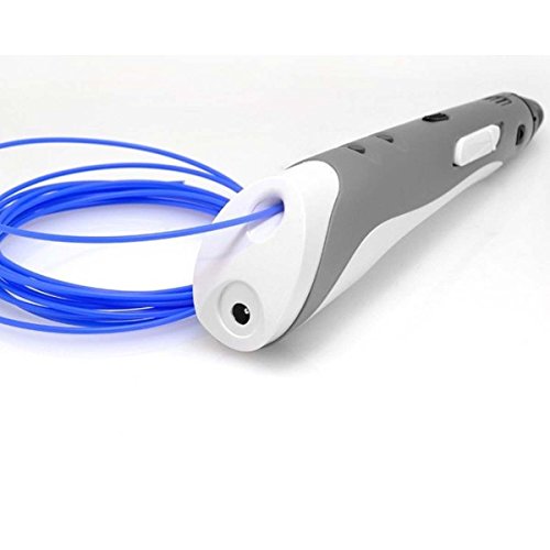 Soyan-3D-Arts-Crafts-Drawing-3D-Printing-Doodle-Printer-Pen-with-FREE-30-G-ABS-FilamentGrey-0-0