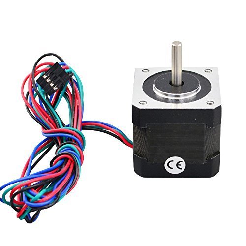 Sprite-Science-3D-Printer-Stepper-Motor-NEMA17-Bipolar-40mm-64ozin45Ncm-2A-4-Leads-CNC-Motors-0