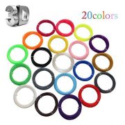 Sunwing-3D-Pen-Filament-Refills-175mm-PLA-656-ft328-foot-eachTotal-20-Different-colors-fun-pack-0