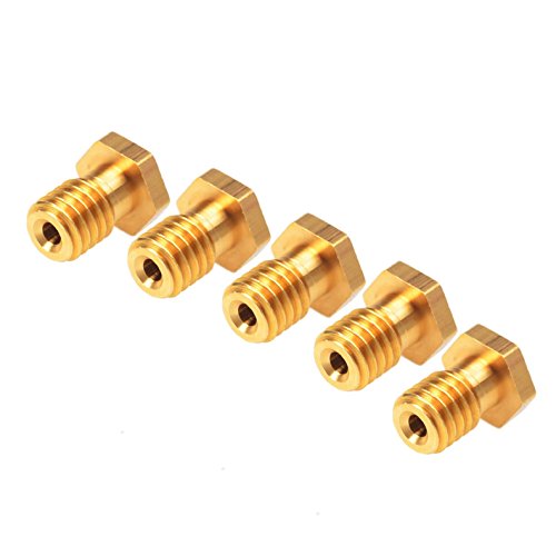 Tenflyer-Pack-of-5-M6-3D-Printer-Accessories-02mm-Nozzle-for-Ultimaker-175MMJ-headE3D-Printer-0-1