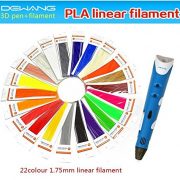 VERANY-Dewang-Stereoscopic-3D-Printing-Pen-Toy-Art-Modeling-Maker-Printer-Power-Adapter-10-Packs-Multicolor-175mm-PLA-Filament-40-strands-per-pack-0