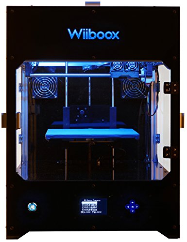 Wiiboox-Company-Desktop-3D-Printer-One-Extruder-80-Microns-102x82x78-Build-Size-w-Heating-Plate-2-Particle-Filtration-Modules-Metal-Frame-Structure-0