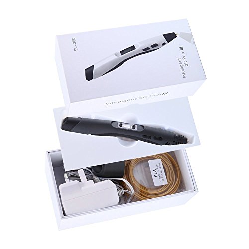 FOXWILL-Intelligent-3D-Printing-Pen-LCD-Display-3D-Drawing-Model-Making-Doodle-Arts-Crafts-DrawingSend-2-rolls-ABS-material-0-2