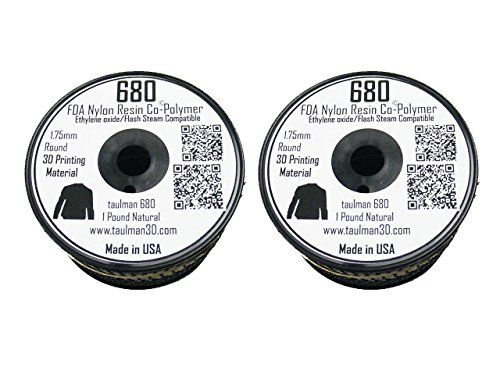 Taulman-Nylon-680-FDA-3D-Printing-Filament-175-mm-Two-Pack-0