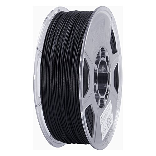 eSUN-PETG-filament-175mm-Solid-Black-1kg22lb-Spool-for-Makerbot-Reprap-UP-Afinia-Flash-Forge-and-all-FDM-3D-Printers-Solid-Opaque-Black-0-0