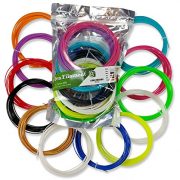 3D-Pen-Filament-Refills-12-Different-Colors-100-Plus-Stencil-Ebook-FREE-3-GLOW-in-the-dark-240-Linear-Feet-Total-175mm-ABS-0-0