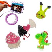 3D-Pen-Filament-Refills-12-Different-Colors-100-Plus-Stencil-Ebook-FREE-3-GLOW-in-the-dark-240-Linear-Feet-Total-175mm-ABS-0-4