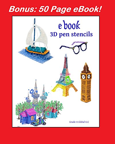 3D-Pen-PLA-Filament-175mm-12-Color-X-20-Feet-Mega-Value-Pack-240-ft-for-Art-Design-and-Industrial-150-Stencils-eBook-Free-0-0